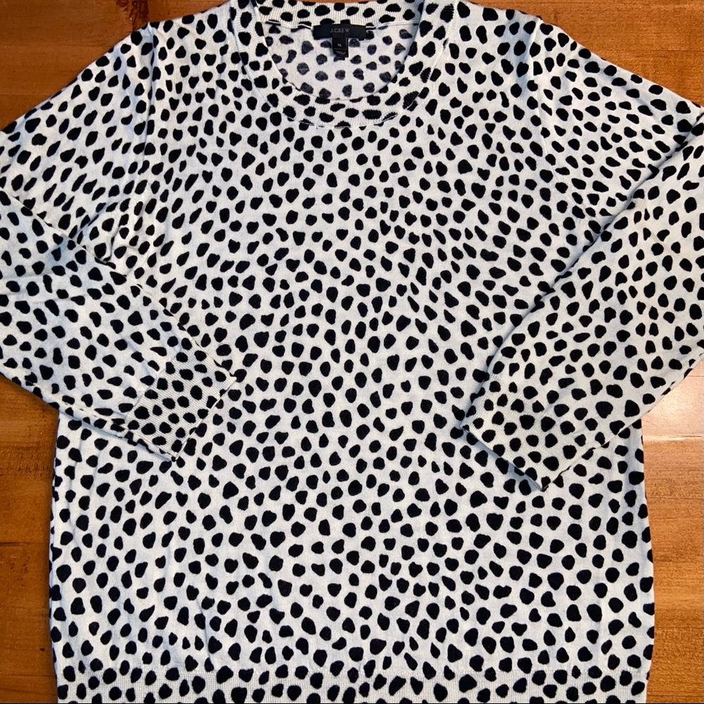 J.Crew Tippi Sweater in Cat Print